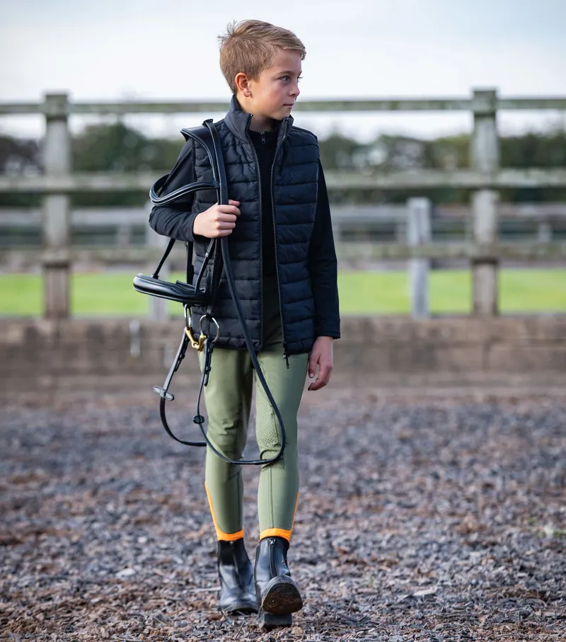 Premier Equine Dante Junior Unisex Gilet Black 3 Premier Equine Dante Junior Unisex Gilet Black