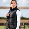 Premier Equine Dante Ladies Gilet Black -Equestrian Supplies Shop dante ladies riding gilet black
