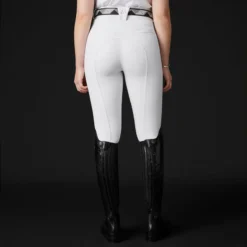 Mountain Horse Diana Silicone Full Seat Breeches White -Equestrian Supplies Shop diana white back BLANK copy