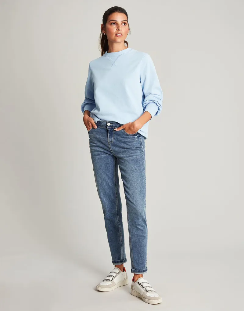 Joules Amina Sweatshirt - Yorkshire Sky 8 Joules Amina Sweatshirt - Yorkshire Sky - Image 6