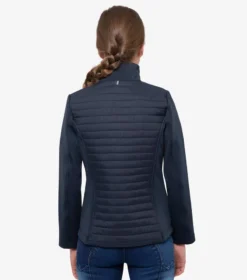 Premier Equine Mini Elena Girl's Hybrid Riding Jacket Navy 11 Premier Equine Mini Elena Girl's Hybrid Riding Jacket Navy -Equestrian Supplies Shop elena kids hybrid technical jacket navy 2