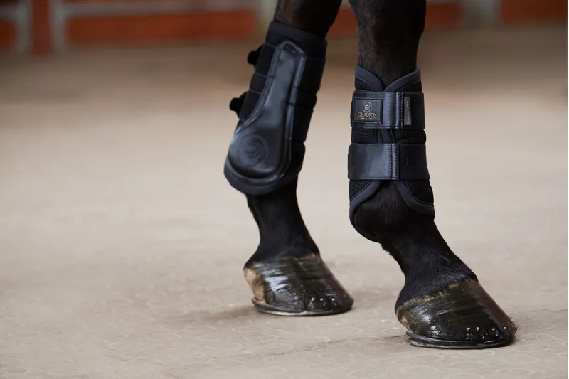 Eskadron Platinum Mesh Tendon Boots - Black 4 Eskadron Platinum Mesh Tendon Boots - Black - Image 2