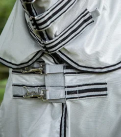 Premier Equine Fly Lite Bug Rug Silver 10 Premier Equine Fly Lite Bug Rug Silver -Equestrian Supplies Shop fly light bug rug silver 3