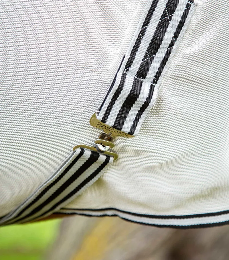 Premier Equine Fly Lite Bug Rug Silver 7 Premier Equine Fly Lite Bug Rug Silver - Image 5