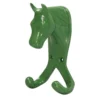Perry Equestrian Horse Head Double Stable/Wall Hook In Green 2 Perry Equestrian Horse Head Double Stable/Wall Hook In Green -Equestrian Supplies Shop green 56
