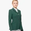 Premier Equine Hagen Ladies Competition Jacket Green -Equestrian Supplies Shop hagen competition jacket green 1