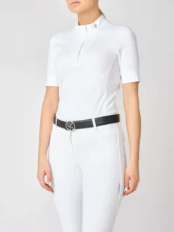 PS Of Sweden Irma Short Sleeved Competition Shirt - White