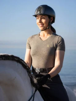 LeMieux Earth T-Shirt Moss -Equestrian Supplies Shop it02375 lifestyle eartht shirt moss 1 copy