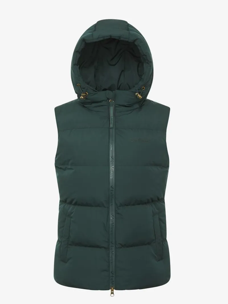 LeMieux Kenza Puffer Gilet Spruce 4 LeMieux Kenza Puffer Gilet Spruce - Image 2