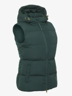 LeMieux Kenza Puffer Gilet Spruce 14 LeMieux Kenza Puffer Gilet Spruce -Equestrian Supplies Shop it03574 product kenzapuffergilet spruce 3
