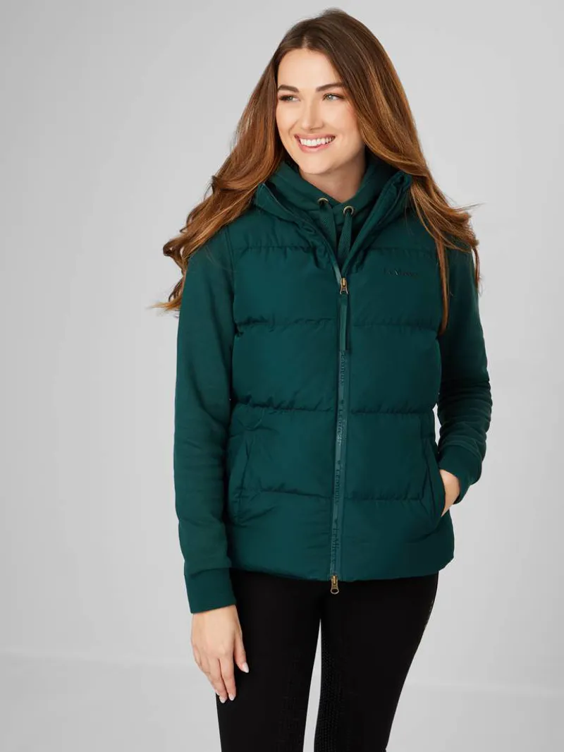 LeMieux Kenza Puffer Gilet Spruce 7 LeMieux Kenza Puffer Gilet Spruce - Image 5