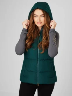 LeMieux Kenza Puffer Gilet Spruce