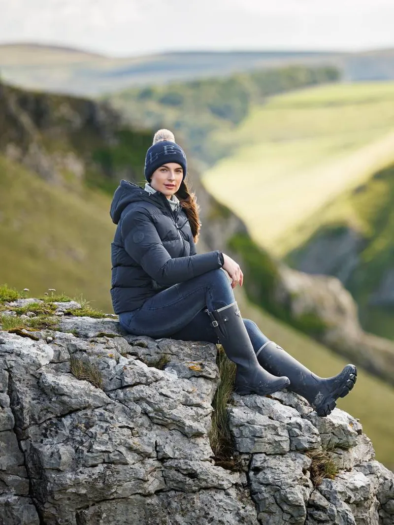 LeMieux Stride Wellington Boot Navy 4 LeMieux Stride Wellington Boot Navy - Image 2