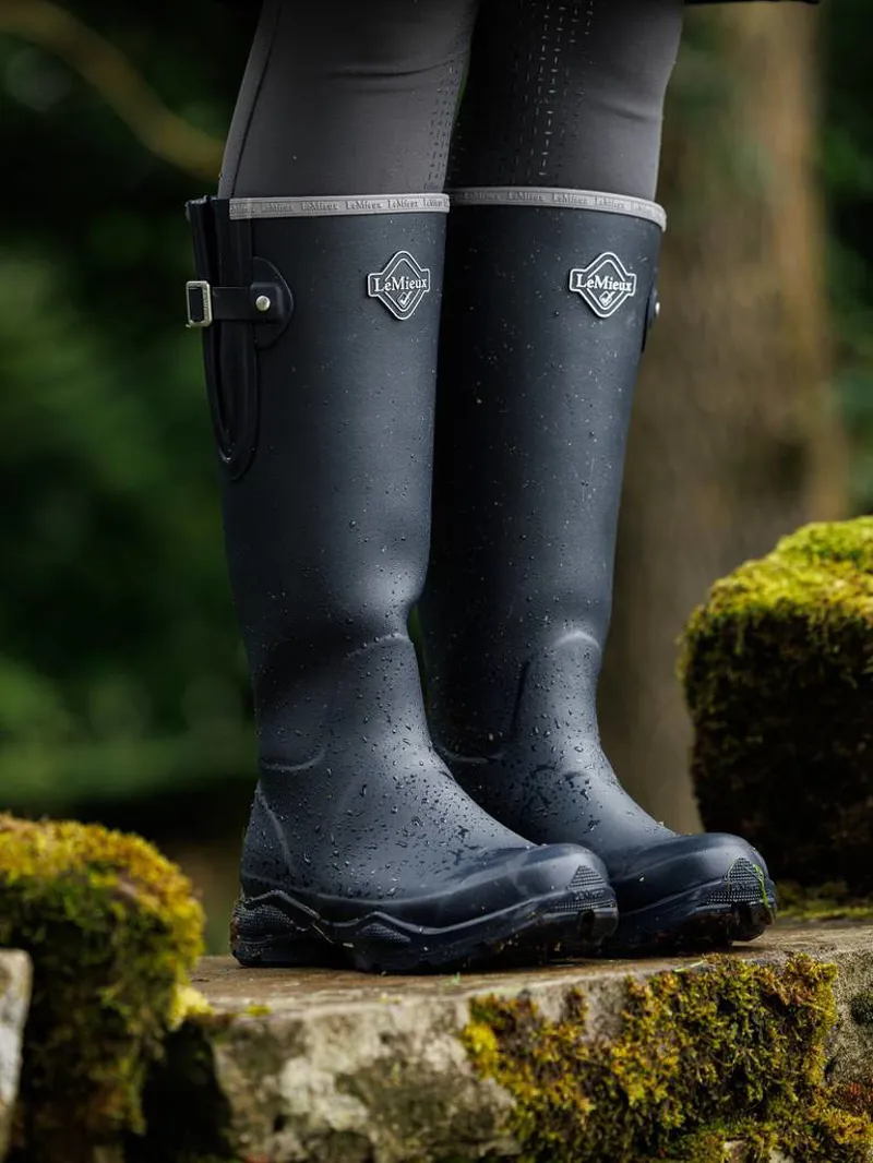 LeMieux Stride Wellington Boot Navy 8 LeMieux Stride Wellington Boot Navy - Image 6