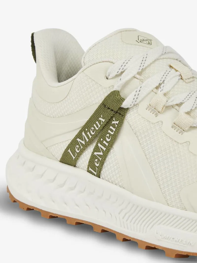 LeMieux Trax Waterproof Trainer - Ecru 8 LeMieux Trax Waterproof Trainer - Ecru - Image 6