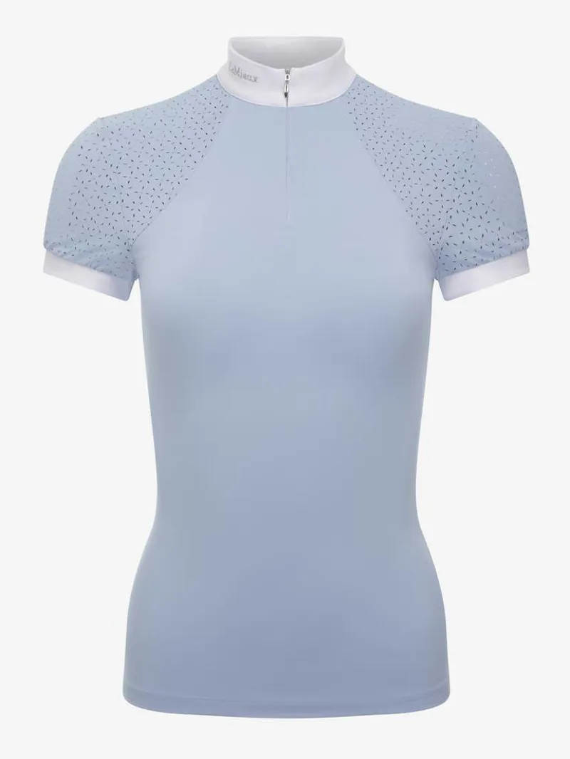 LeMieux Olivia Short Sleeve Show Shirt Mist 3 LeMieux Olivia Short Sleeve Show Shirt Mist