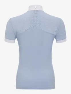 LeMieux Olivia Short Sleeve Show Shirt Mist 13 LeMieux Olivia Short Sleeve Show Shirt Mist -Equestrian Supplies Shop it04280 product oliviashortsleeveshirt mist 4