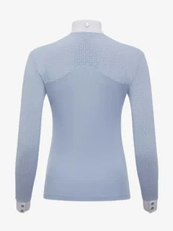 LeMieux Olivia Long Sleeve Show Shirt Mist 13 LeMieux Olivia Long Sleeve Show Shirt Mist -Equestrian Supplies Shop it04281 product olivialongsleeveshowshirt mist 4
