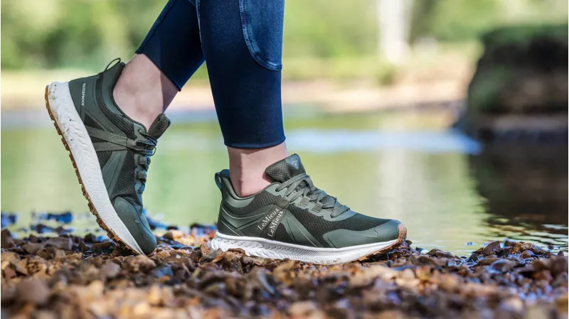 LeMieux Trax Waterproof Trainer - Khaki 12 LeMieux Trax Waterproof Trainer - Khaki - Image 10