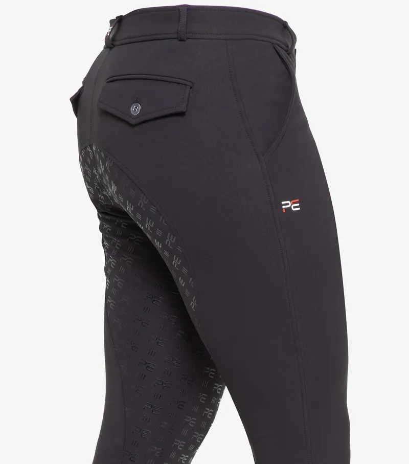 Premier Equine Levanzo Men's Full Seat Gel Riding Breeches Black 5 Premier Equine Levanzo Men's Full Seat Gel Riding Breeches Black - Image 3