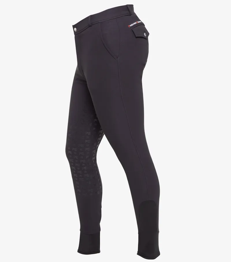 Premier Equine Levanzo Men's Full Seat Gel Riding Breeches Black 4 Premier Equine Levanzo Men's Full Seat Gel Riding Breeches Black - Image 2