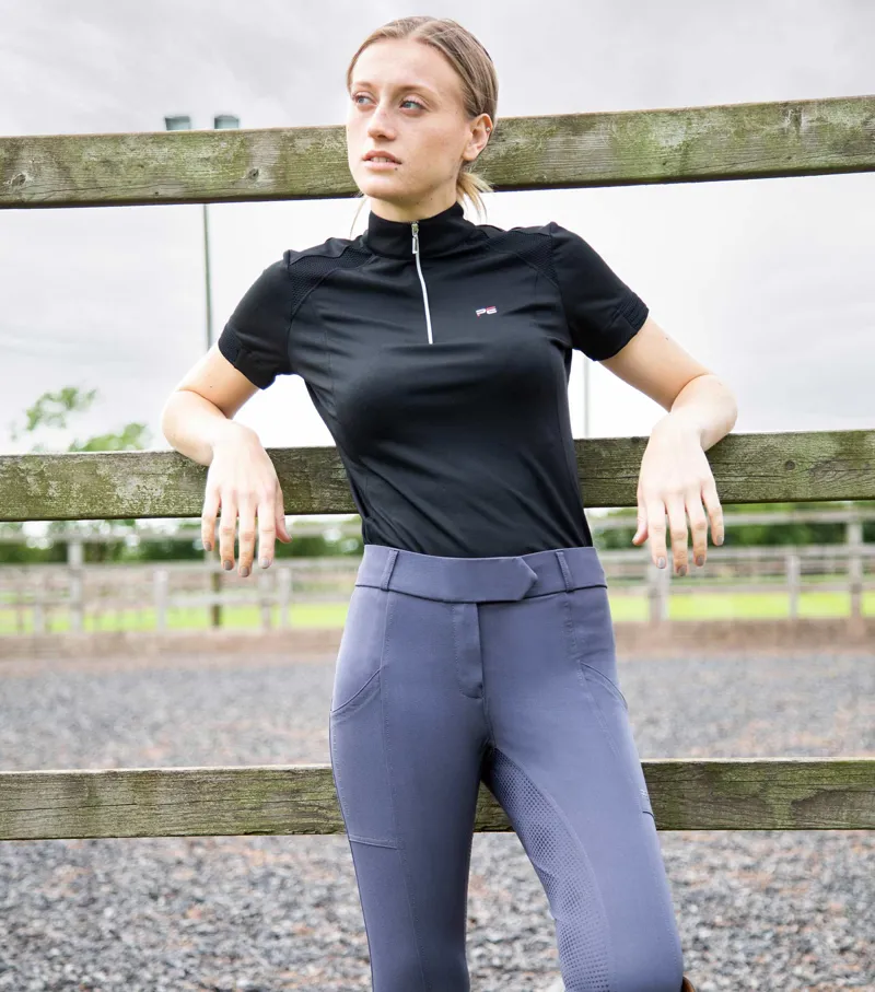 Premier Equine Lexington Ladies Full Seat Gel Riding Breeches Grey 3 Premier Equine Lexington Ladies Full Seat Gel Riding Breeches Grey