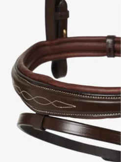 LeMieux Kudos Competition Flash Bridle Havana 18 LeMieux Kudos Competition Flash Bridle Havana -Equestrian Supplies Shop lm Bridles Competition Brown204
