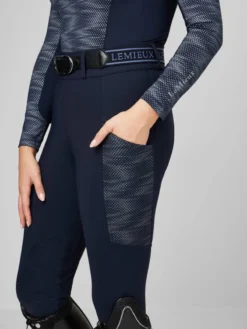 LeMieux Eleanor Pull On Navy 15 LeMieux Eleanor Pull On Navy -Equestrian Supplies Shop lm aw23 studio fashion hr 1760 copy