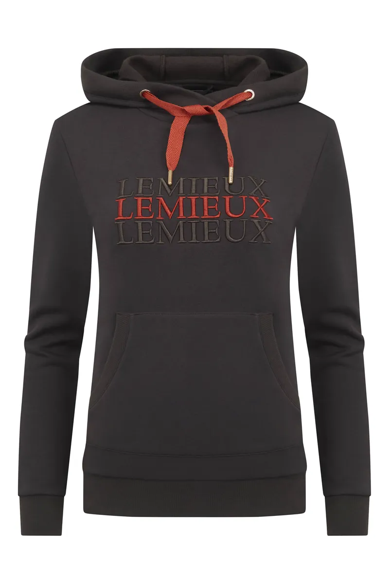 LeMieux Cross Over Hoodie Liquorice 3 LeMieux Cross Over Hoodie Liquorice
