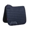LeMieux Diamante Dressage Square Navy Large -Equestrian Supplies Shop lm diamantedressagepad navy lr