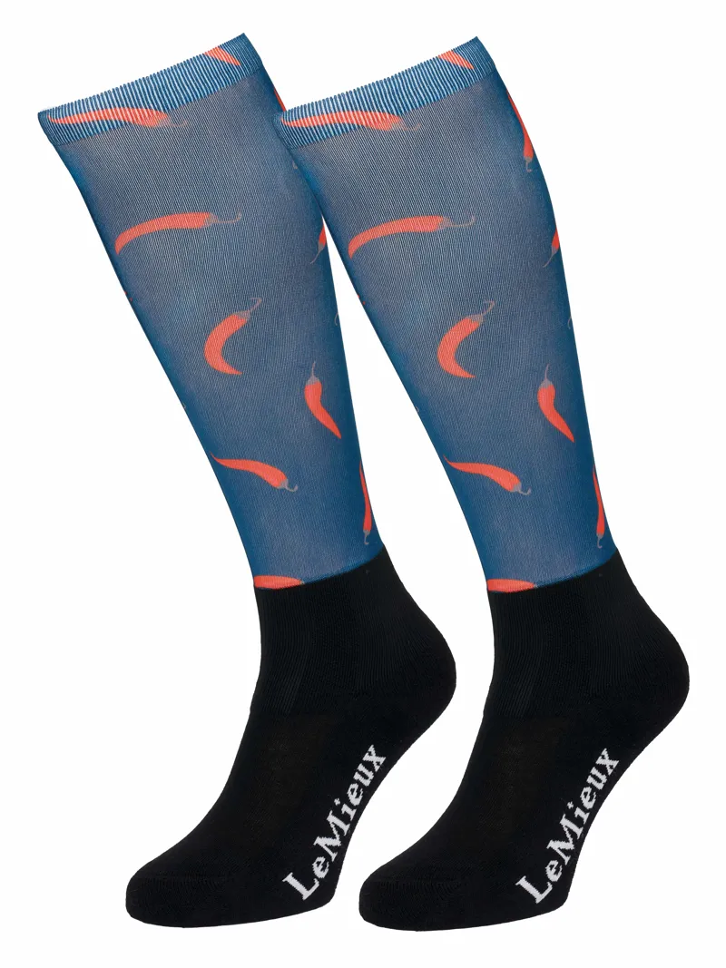 LeMieux Footsie Socks Chillies 3 LeMieux Footsie Socks Chillies