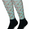 LeMieux Footsie Socks Christmas Daschunds -Equestrian Supplies Shop lm footsiesocks dog lr201