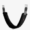 LeMieux Fleece Lined Anatomic Girth Black/Black -Equestrian Supplies Shop lm girth fleeceedged blackblack