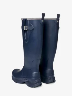 LeMieux Stride Wellington Boot Navy - Old Style -Equestrian Supplies Shop lm gumboots blue lr2001
