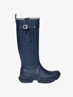 LeMieux Stride Wellington Boot Navy - Old Style -Equestrian Supplies Shop lm gumboots blue lr2002