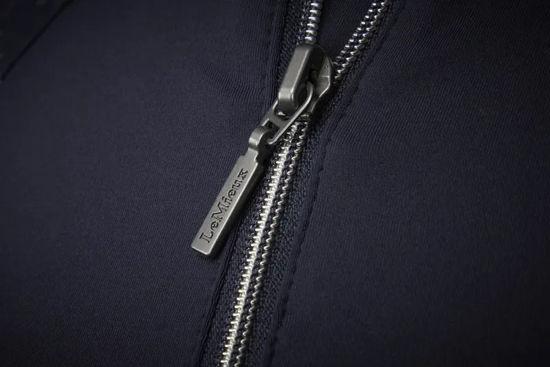 LeMieux Longsleeve Lazercut Baselayer Navy 7 LeMieux Longsleeve Lazercut Baselayer Navy - Image 5
