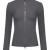LeMieux Marseille Jacket Grey 2 LeMieux Marseille Jacket Grey -Equestrian Supplies Shop lm marseilleziptop grey1 lr