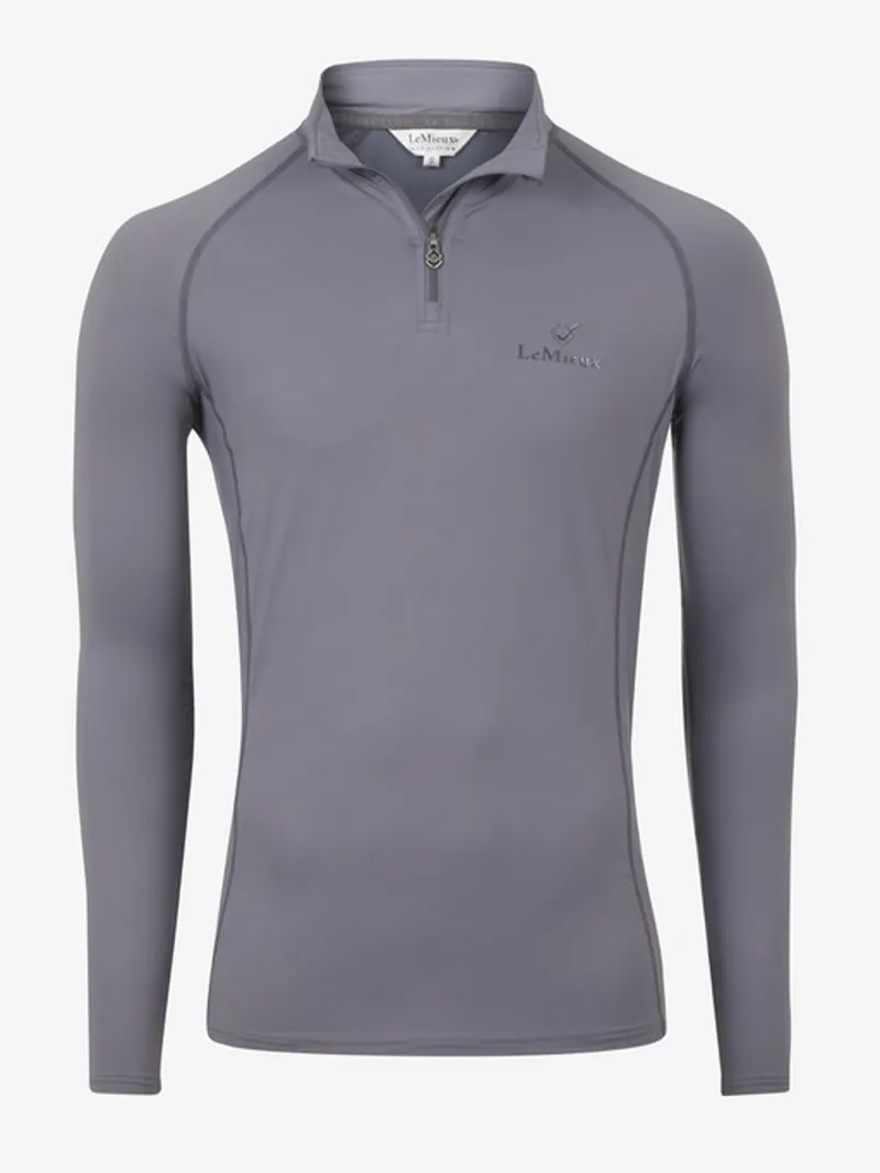 LeMieux Mens Base Layer Slate Grey 3 LeMieux Mens Base Layer Slate Grey