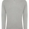 LeMieux Mens Crew Neck Jumper Grey -Equestrian Supplies Shop lm menscrewneckjumper grey1 lr