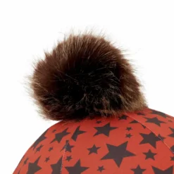 LeMieux Mini Hat Silk Sienna -Equestrian Supplies Shop lm minihatsilk sienna lr203