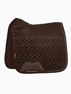 LeMieux Crystal Suede Dressage Pad Brown
