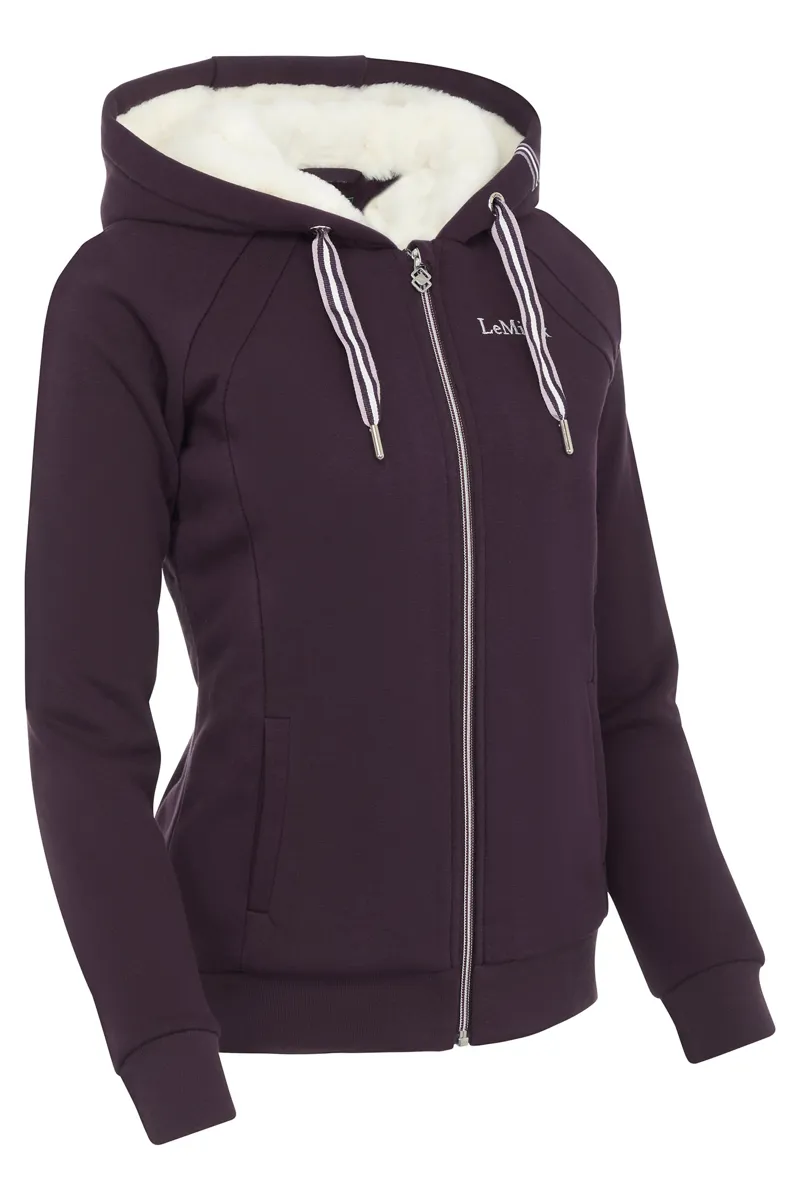 LeMieux Sherpa Lined Hoodie Fig 5 LeMieux Sherpa Lined Hoodie Fig - Image 3