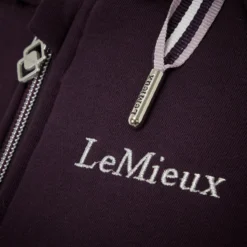 LeMieux Sherpa Lined Hoodie Fig 11 LeMieux Sherpa Lined Hoodie Fig -Equestrian Supplies Shop lm sherpazipthrough fig5 lr