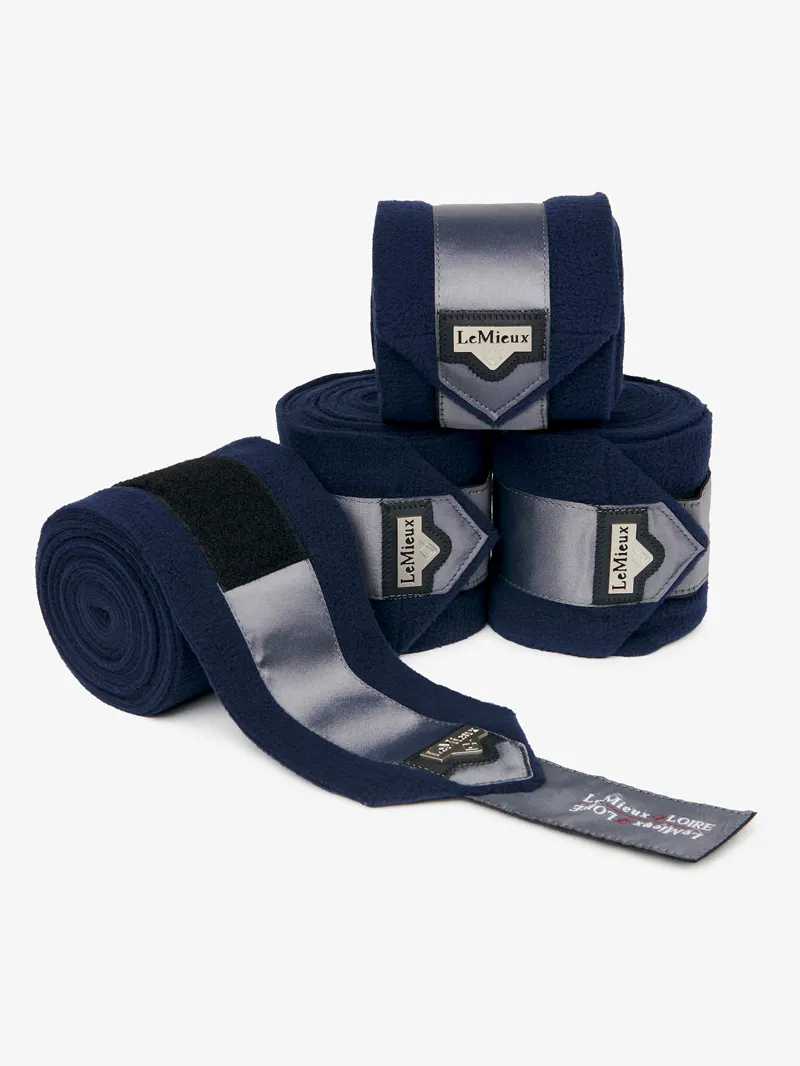 LeMieux Loire Polo Bandages Navy/Grey 3 LeMieux Loire Polo Bandages Navy/Grey