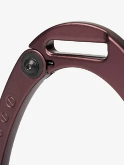 LeMieux Vector Control Stirrup Auburn -Equestrian Supplies Shop lm stirrup vector control brown lr20320copy