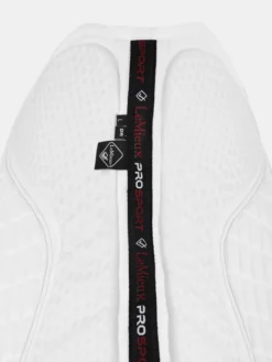 LeMieux Le Cool Grip Dressage Pad White Large -Equestrian Supplies Shop lm xgripdr cooling white lr2010