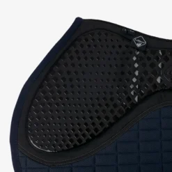 LeMieux Le Cool Grip EuroJump Pad Navy Large -Equestrian Supplies Shop lm xgripej cooling navy lr201