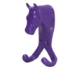Perry Equestrian Horse Head Double Stable/Wall Hook In Purple -Equestrian Supplies Shop purple 51