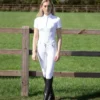 Premier Equine Sophia Ladies Full Seat High Waist Riding Breeches White