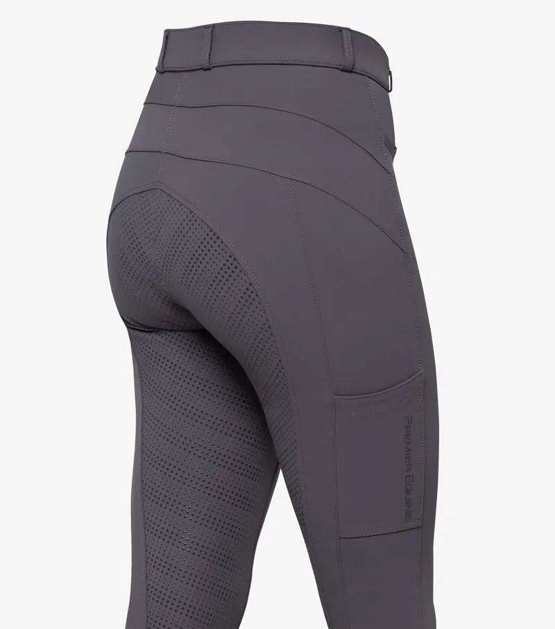 Premier Equine Torrent Ladies Full Seat Gel Riding Breeches Anthracite 7 Premier Equine Torrent Ladies Full Seat Gel Riding Breeches Anthracite - Image 5
